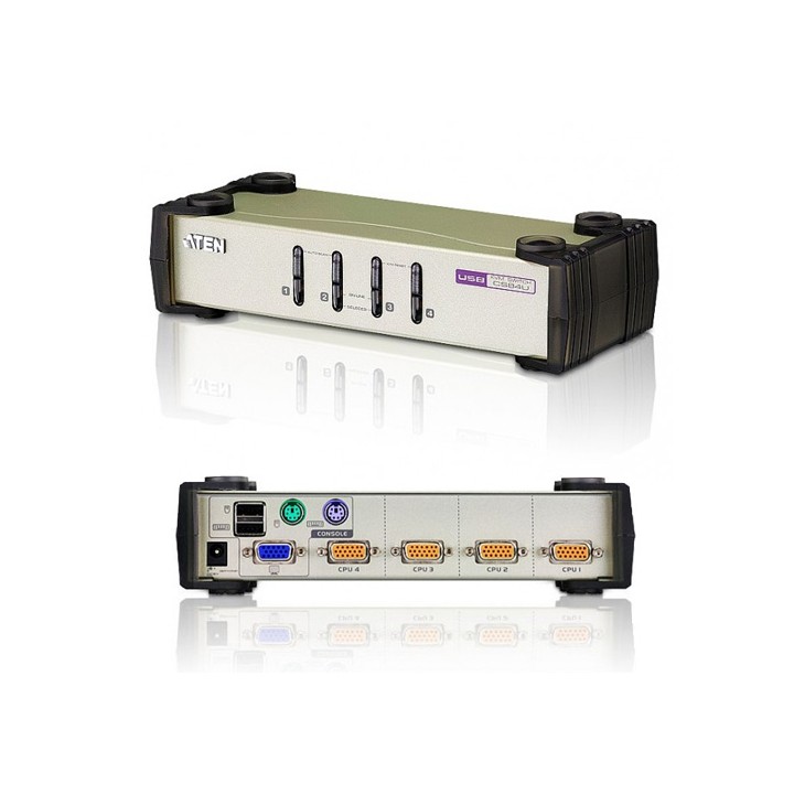Switch KVM a 4 porte PS2/USB/VGA ATEN CS84U