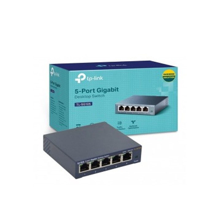 Switch LAN 5 porte 10/100/1000 TL-SG105 Metal