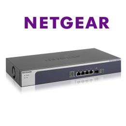Switch LAN 5 porte 1G/2.5G/5G/10G Unmanaged con 1 SFP+ montaggio Rack/Desktop