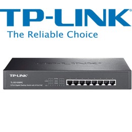 Switch LAN 8 porte 10/100/1000 ( PoE 8P ) TL-SG1008MP