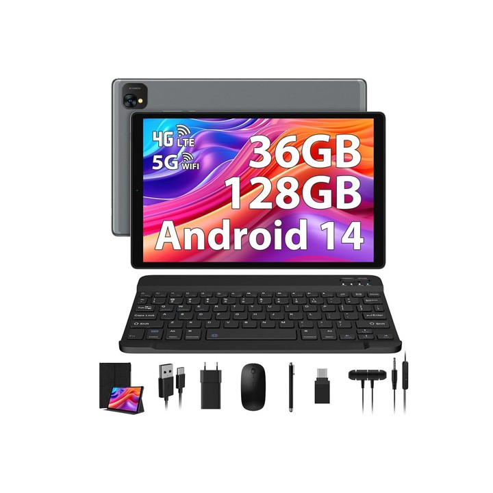 Tablet 10.1" OctaCore 36GB Ram 128Gb LTE IPS FULL HD in OFFERTA CON TASTIERA