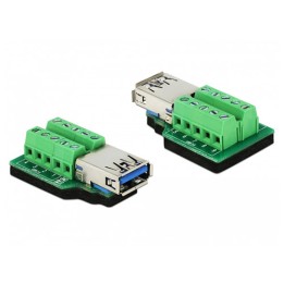 Adattatore USB 3.0 Tipo A femmina a Morsettiera 10 pin