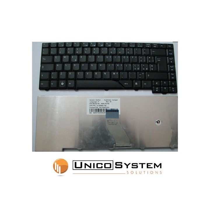 Tastiera Italiana Acer Aspire 5930G 5730G 5530G 5730Z 55305930 5730ZG 5230 5330 4530 4930 4930G 4730Z 4230 4730ZG 4330