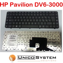 Tastiera Italiana HP Pavilion DV6-3000 Black frame Black IT LX6 NSK-HR0UQ 0E 9Z.N4CUQ.00E AELX6100210