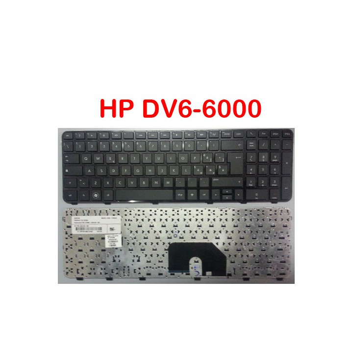 Tastiera Italiana HP Pavilion DV6-6000 Nera series 640436-061