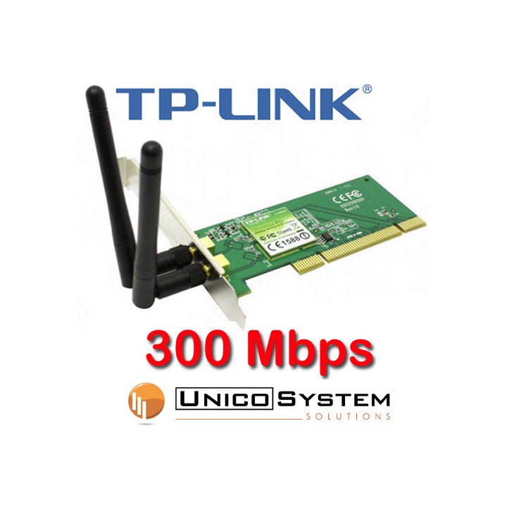 Adattatore WiFi PCI 300M TPLINK TL-WN851ND