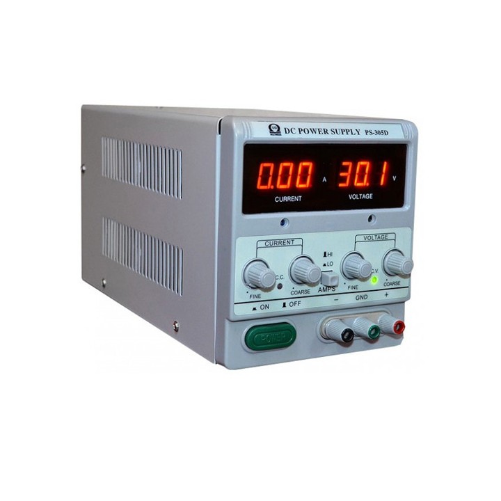Alimentatore 0-30V 5A Professionale da Banco Stabilizzato Variabile PS-305D