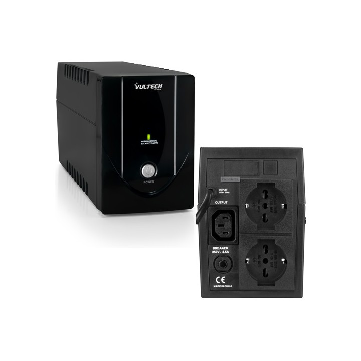 UPS Gruppo di Continuità 650VA 360w LITE VULTECH