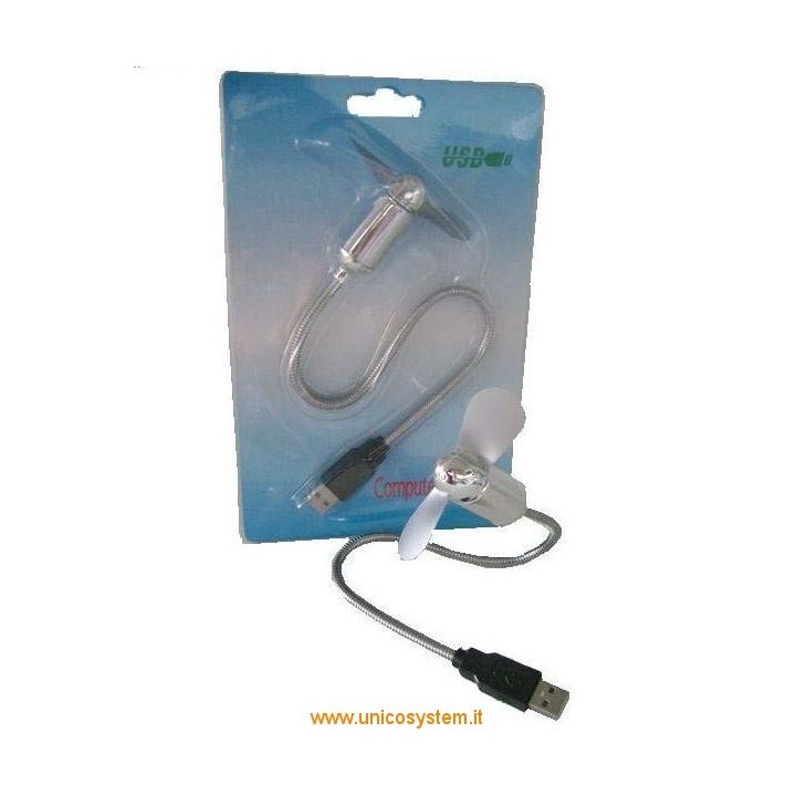 Ventilatore USB con braccio pieghevole