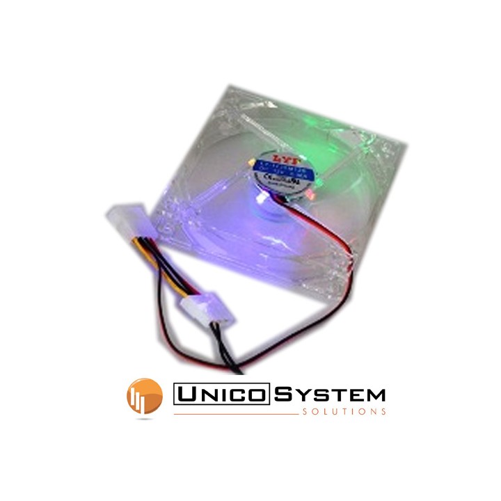 Ventola 120x120 12V DC Molex Colorata