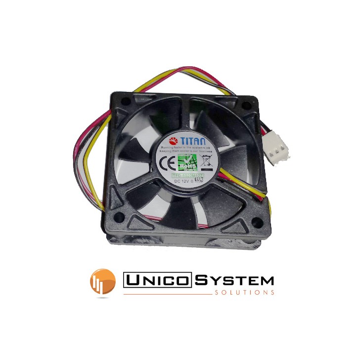 Ventola 60x60x20 Alimentazione 3Pin Z-axis Bearing Titan