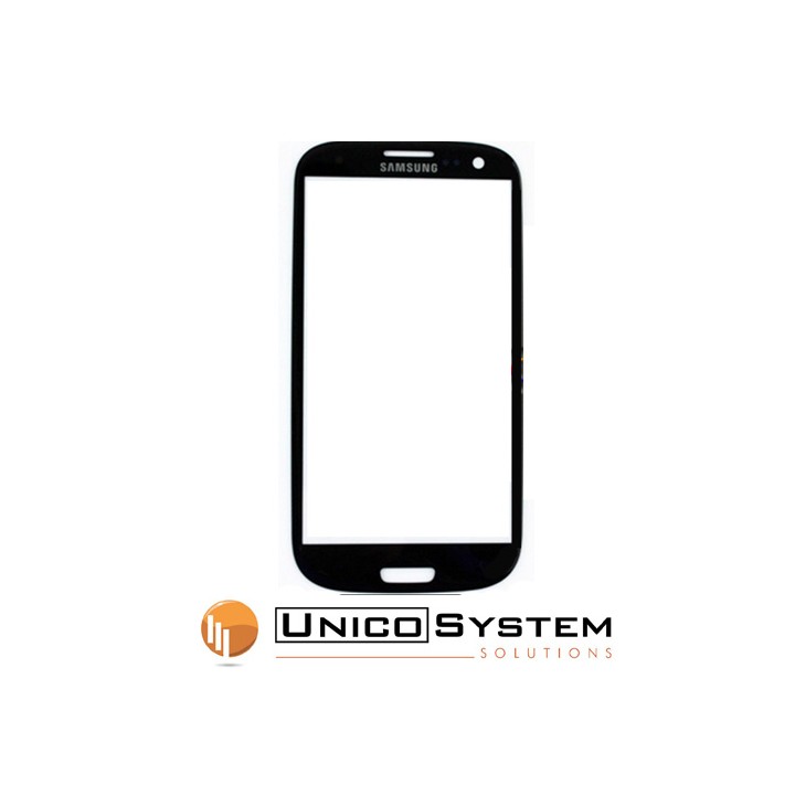 Vetro per touch screen Samsung Galaxy S3 i9300 nero