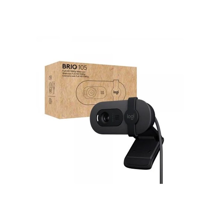 Webcam Brio 1005 Full HD Grafite
