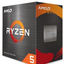 CPU AMD Ryzen 5 5500 con ventola LGA AM4