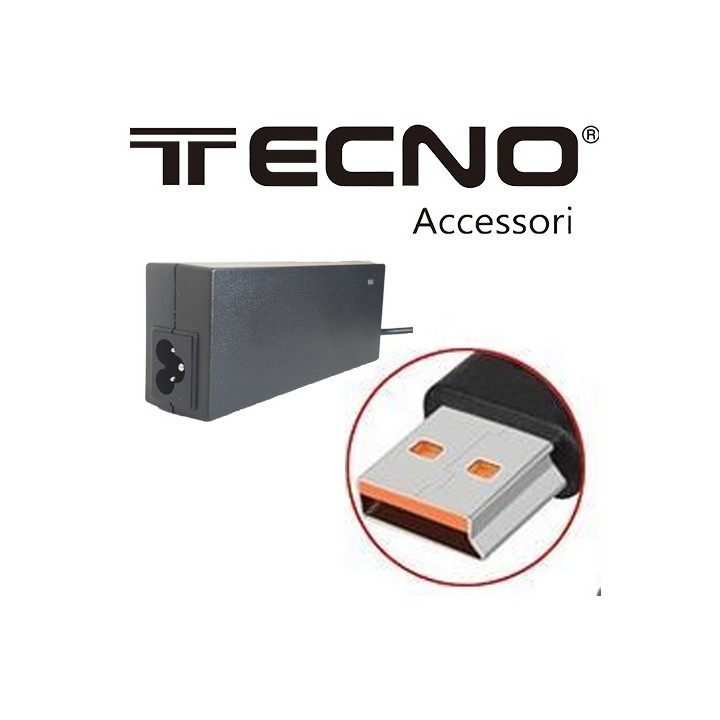 Alimentatore Notebook 40Watt LENOVO USB TIP TC-7052