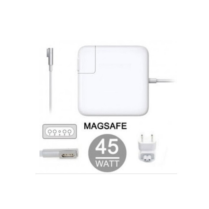 Alimentatore Notebook 45Watt 14,85v APPLE MagSafe