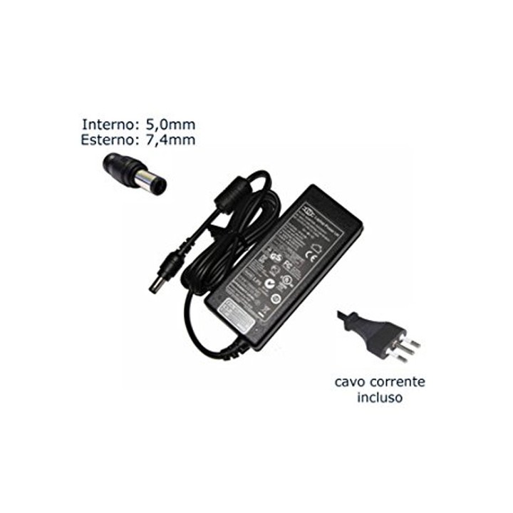 Alimentatore Notebook 90Watt DELL 7,4 x 5,0 TC-7040