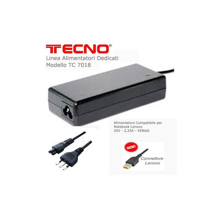 Alimentatore Notebook 90Watt LENOVO Slim Tip Square TC-7020