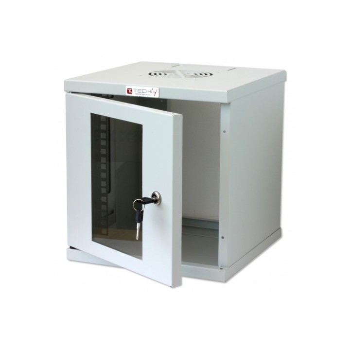 Armadio Rack 10" a Muro 6 unità Grigio - 320x300x300 (AxLxP)