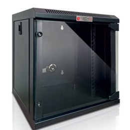 Armadio Rack 10" a muro 6 unità Nero - 350x310x295 (AxLxP)