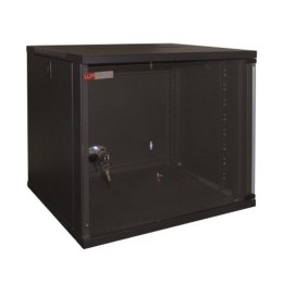 Armadio Rack 19" a Muro 6 unità Nero - 310x540x450 (AxLxP)