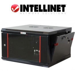Armadio Rack 19" a Muro 9 unità Nero - 500x600x450 (AxLxP)