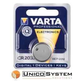Batteria a Bottone CR2032 3v Varta