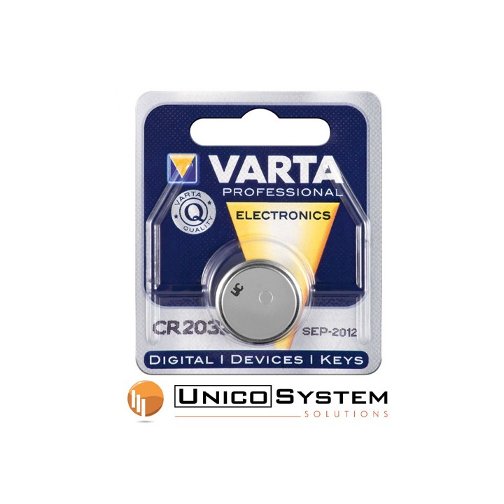 Batteria a Bottone CR2032 3v Varta