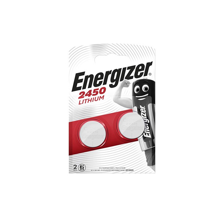 Batteria a Bottone CR2450 3v Conf. 2pz