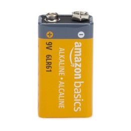 Batteria Alcalina 9V 6LR61 AMAZON BASIC