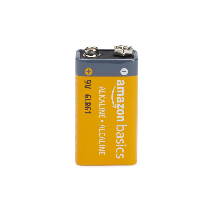 Batteria Alcalina 9V 6LR61 AMAZON BASIC