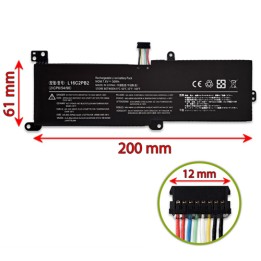 Batteria Lenovo L16L2PB2 30Wh per IdeaPad 320 - montaggio escluso