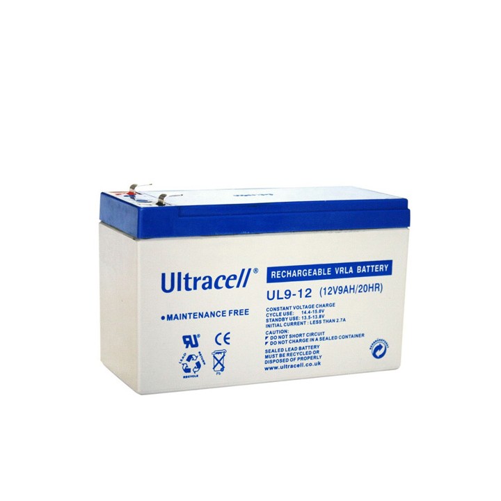 Batteria per UPS 12Volt 9Ah Utracell
Faston (6,35mm)