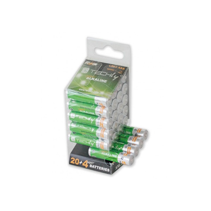 Batterie Mini Stilo AAA 24pz Techly