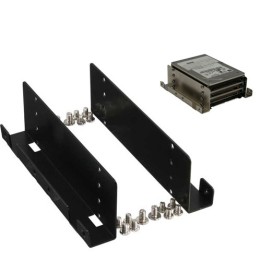 Binari montaggio 4x HDD/SSD da 2,5" in uno Slot Bay da 3,5", viti incluse, nero