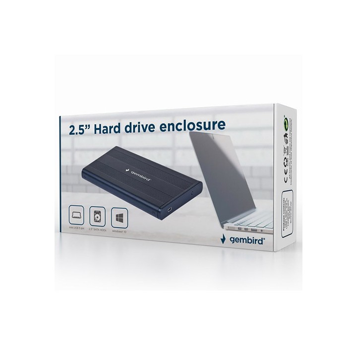 Box esterno HDD / SSD SATA 2.5" USB 2.0