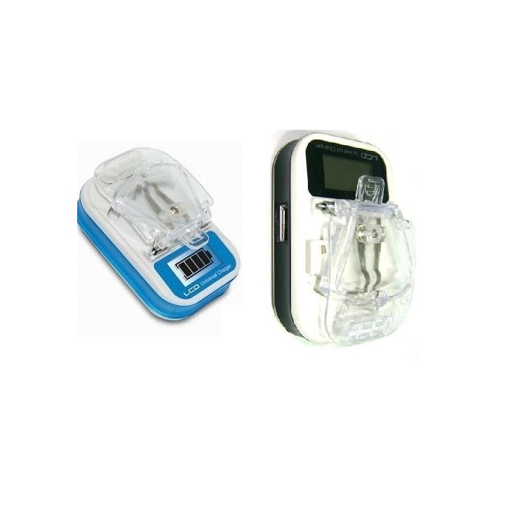 Caricabatterie Universale con display LCD