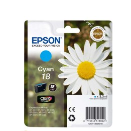 Cartuccia EPSON Serie 18 Ciano Margherita T1802