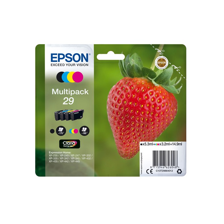 Cartuccia EPSON Serie 29 Multipack T2986