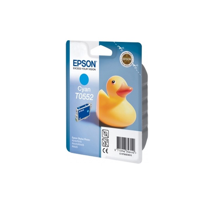 Cartuccia EPSON T0552 Ciano 8 ml