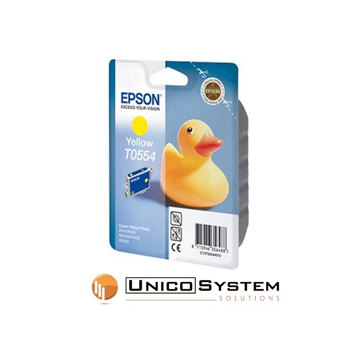 Cartuccia EPSON T0554 Giallo 8 ml