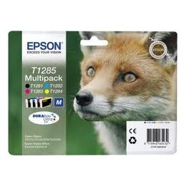 Cartuccia EPSON T1285 MultiPack 3 Colori + Nero
