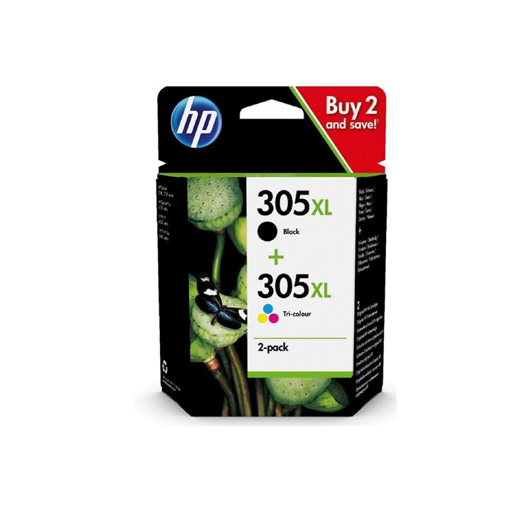 Cartuccia HP 305XL MULTIPACK 6ZA94AE
