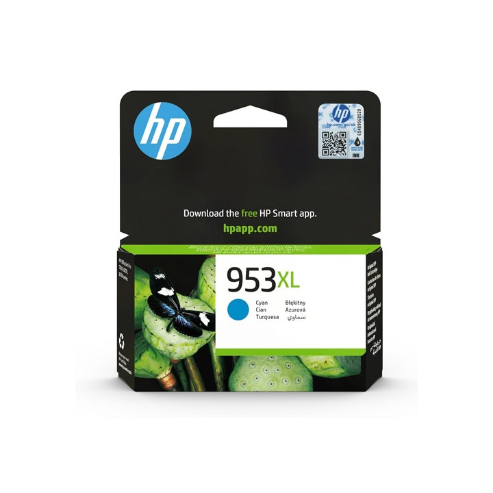 Cartuccia HP 953XL F6U16AE Ciano 1,6K