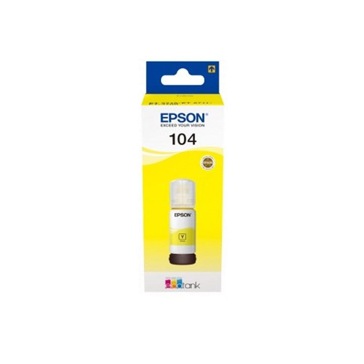 Cartuccia Tanica EPSON 104 Giallo 65ml
