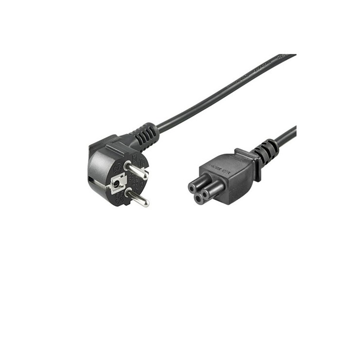 Cavo Alimentazione 3 Poli HP C5 a Schuko Angolato 1,8 m