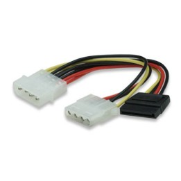 Cavo Alimentazione da 1Molex a 1Sata + 1Molex