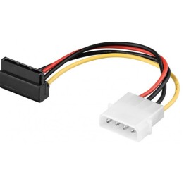 Cavo Alimentazione da 1Molex a 1Sata 90° 13 cm