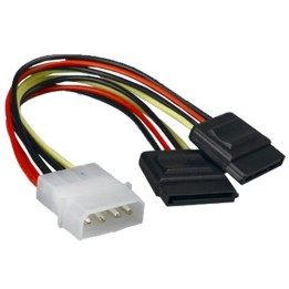 Cavo Alimentazione da 1Molex a 2Sata