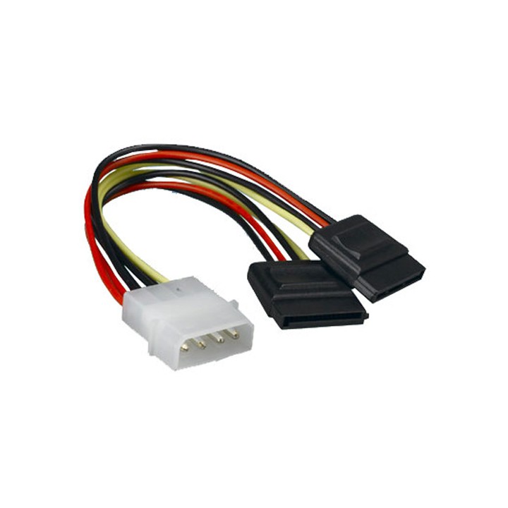 Cavo Alimentazione da 1Molex a 2Sata